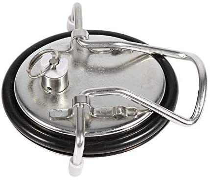 PERA Replacement Cornelius Keg Lid with SS Pressure Relief Valve for Home Brewing
