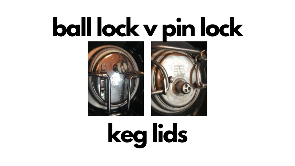 ball lock v pin lock lids