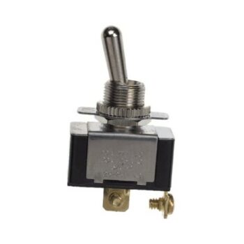 Gardner Bender GSW-110 Electrical Toggle Switch, SPST, ON-OFF, 20 A/125V AC, O Ring/Screw Terminal