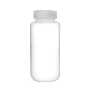 Reagent Bottle, 500ml - Wide Mouth with Screw Cap - Polypropylene - Translucent - Eisco Labs