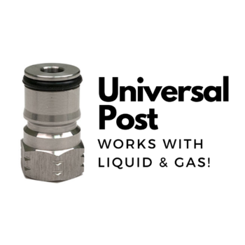 Universal Cornelius-Type Beer/Gas Plug