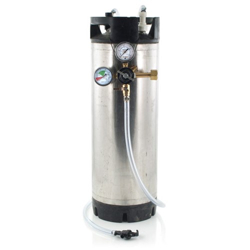 5 Gallon Ball Lock Keg System w/ Picnic Tap, USED Keg (#1)