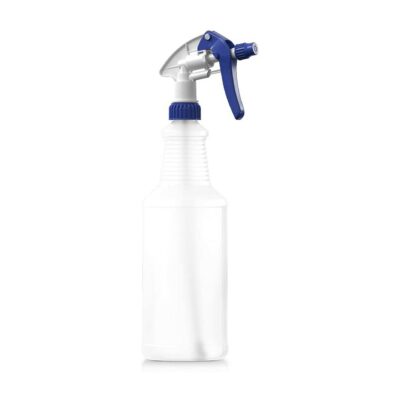BAR5F Empty Plastic Spray Bottle 32 oz, Chemical Resistant, Professional, Heavy Duty