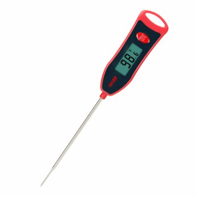 BBQGO BG-HH1D Digital Meat Thermometer, Instant Read Food Thermometer with Backlight for BBQ, Grill, Cooking, Oil Fry, Smoker, Sugar, Milk, Yogurt