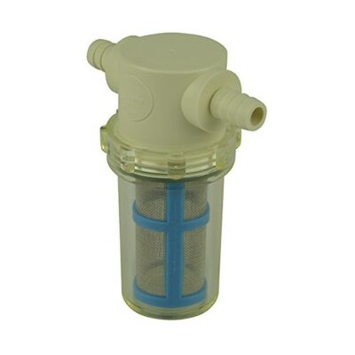 3/8" Hose Barb in-Line Strainer with 50 mesh Stainless Steel Filter Screen