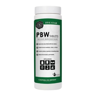 Five Star PBW Tablets - 10g 40ct - Growler, Carboy, Keg Cleaner