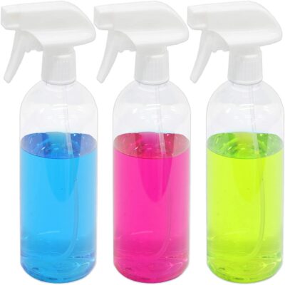 EPAuto Spray Bottles 16(oz) for Cleaning, 3-Pack