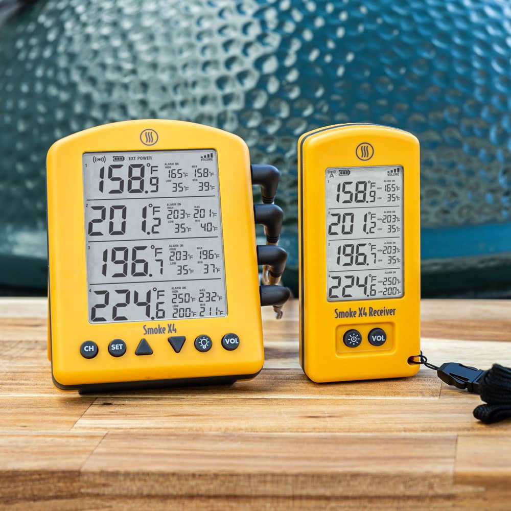 Smoke X4™ Long-Range Remote BBQ Alarm Thermometer