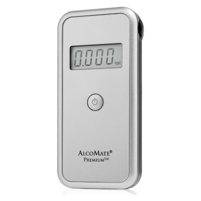 AlcoMate Premium AL7000 | Professional Breathalyzer | US DOT & US Coast Guard Approved | Globally Patented Replaceable Sensor Module | Retail Box
