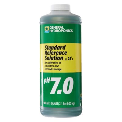 General Hydroponics GH1552 PH 7 Calibration Solution for Gardening, 1-Quart lab-chemical-buffers, natural