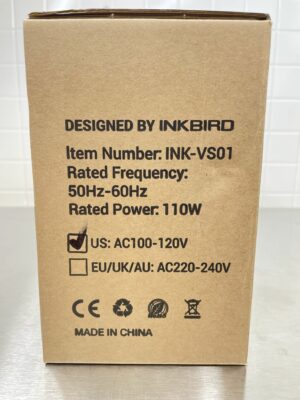 INKBIRD Best Food Vacuum Sealer 220V/110V Automatic Commercial Household  Food Vacuum Sealer Packaging Machine INK-VS01 for Home Ships From: GERMANY,  Color: AU socket