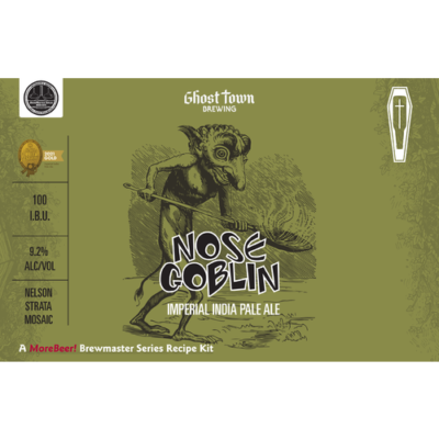 Ghost Town Brewings Nose Goblin Imperial IPA homebrew recipe