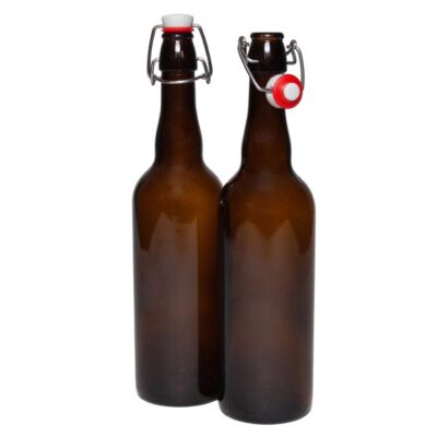 750 ml Bottles with Swingtops (12 bottles)