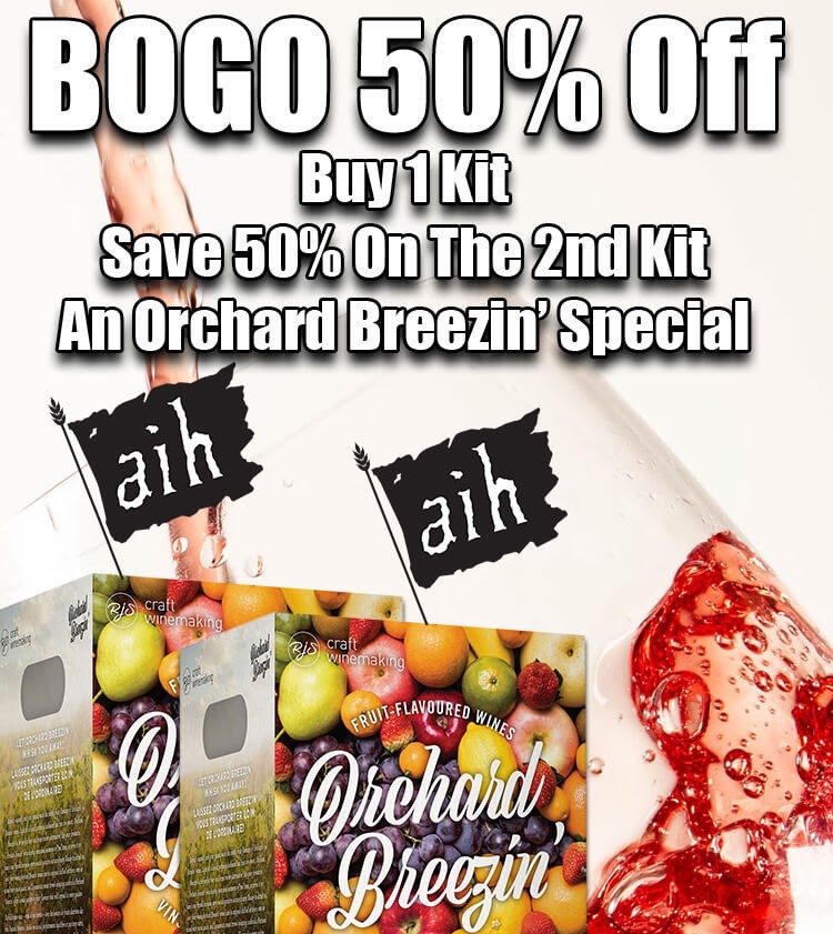 orchard breezin wine kit deal