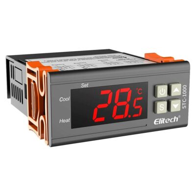 Elitech STC-1000 Temperature Controller Origin Digital 110V Centigrade Thermostat 2 Relays