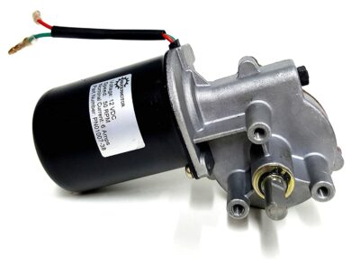 Makermotor 3/8" D Shaft 12V DC Reversible Electric Gear Motor 50 RPM