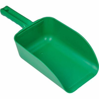 Remco 6500X Color-Coded Plastic Hand Scoop - BPA-Free, Food-Safe Scooper, Commercial Grade Utensils, Restaurant, and Food Service Supplies, Extra Large 82 Ounce Size, Green