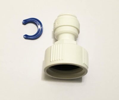 Laundry Garden Hose Adapter for Reverse Osmosis for 3/8" OD Flexible Reverse Osmosis tubing