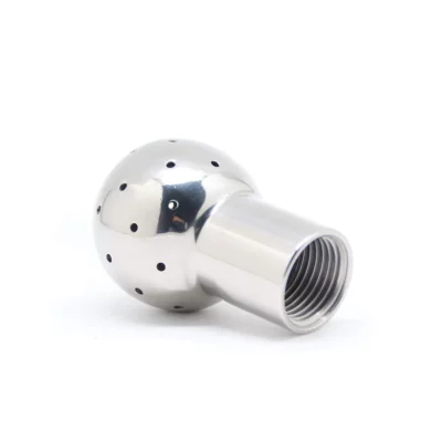 QiiMii Fixed Spray Ball Stainless Steel 304 Tank Cleaning Ball 1/2" NPT Threaded ( 1/2" INCH )