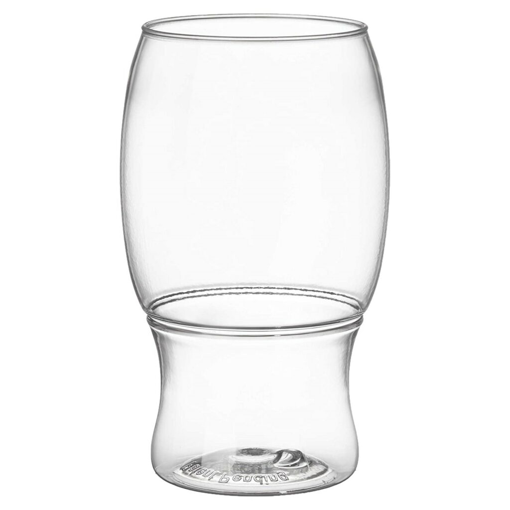 AmazonCommercial Plastic Shatterproof Pint Glass, 18 oz, Pack of 60