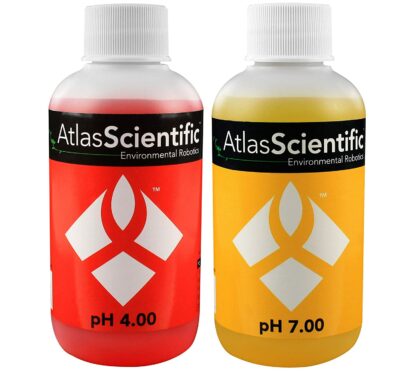 Atlas Scientific pH Calibration Solution 4.00 & 7.00 125ml - 4oz (Pack of 2)