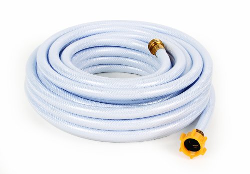 Camco TastePURE Drinking Water Hose for RV, 50 feet, White (22793) 