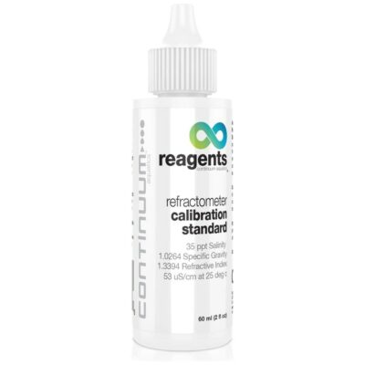 Continuum Reagents Refractometer Calibration Standard – Seawater Reference for Calibration of Density Measuring Equipment, 60 ml