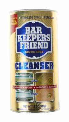 Bar Keepers Friend Powdered Cleanser 12-Ounces (1-Pack) (Packaging May Vary)