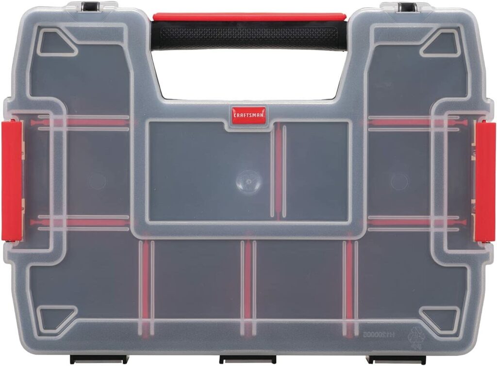 CRAFTSMAN Small Storage Organizer, 10 Compartment, Plastic (CMST14021)