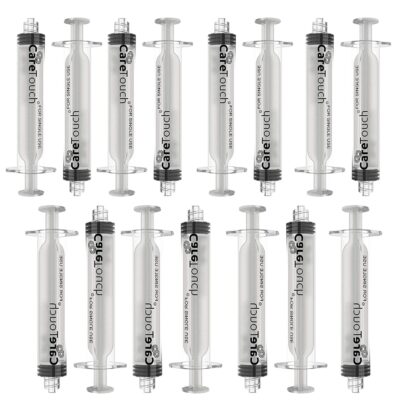 Oral Syringe â€“ Syringes with Covers by Care Touch - Great for Oral Medicine and Home Care, 10 Ml, 15 Count (Pack of 1)