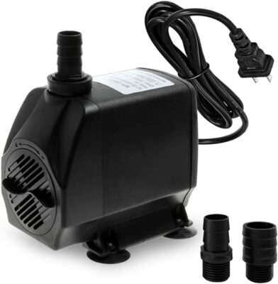 Newpol 660GPH Submersible Pump, Ultra Quiet Water Pump (30W) for Aquarium, Water Feature, Pond, Fountain, Hydroponic
