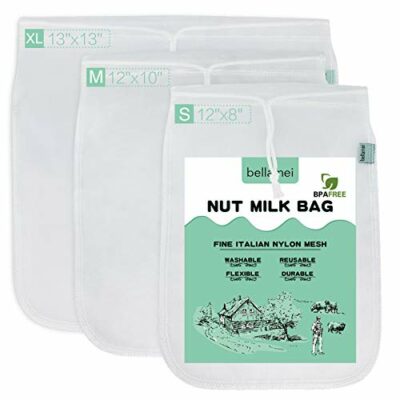 Bellamei Reusable 3 Pack 200 Micron Bags