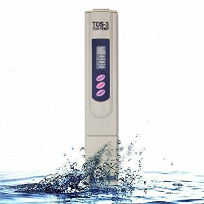 WoEluone Water TDS Meter Water Quality Tester, LCD Display Accuracy Testing Water Meter for Drinking Water, Aquariums,RO System and More