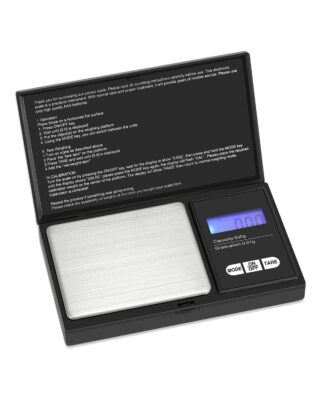 500x0.01g Digital Scales, VIAFOIA Portable High Precision Scales with Back-lit LCD Display, Mini Pocket Kitchen Weighing Scale for Jewellery Gold Food Coffee Herb Coin (Battery Included)