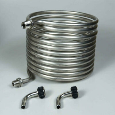 SMALL STAINLESS STEEL HERMS COIL BY BLICHMANN ENGINEERING