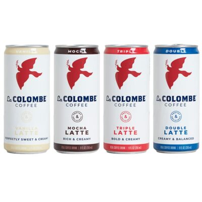 La Colombe Variety Pack Draft Latte - 9 Fl. Oz. 12 Pack