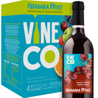 Black Cherry Wine Making Kit - VineCo Niagara Mist