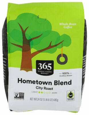 365 by Whole Foods Market, Coffee Hometown Blend Whole Bean, 24 Ounce