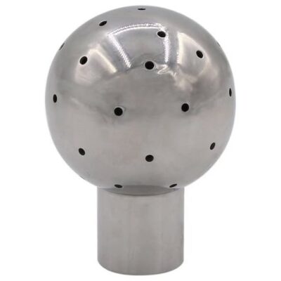 DERNORD Fixed Spray Ball Stainless Steel 304 Tank Cleaning Ball 1/2" NPT Threaded
