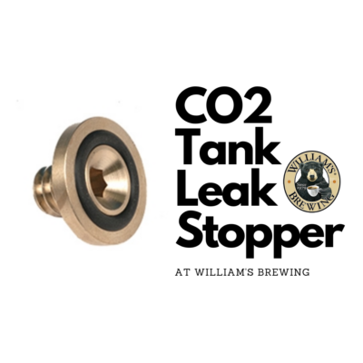 william's brewing co2 tank leak stopper