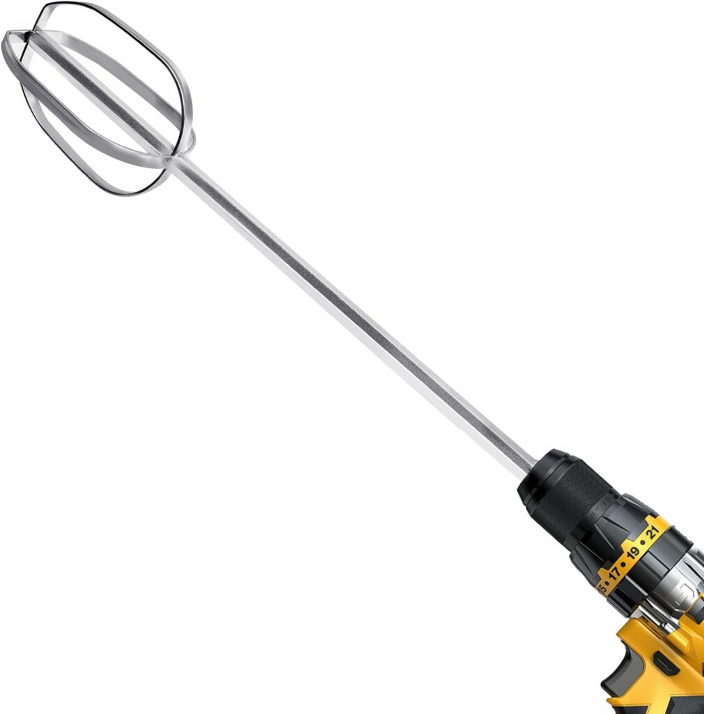 Hand Mixer Beaters used with Standard Hand Drill,Meat Chopper,Hamburger Chopper,Potato Masher,304 Stainless Steel Meat Whisk for Stirring Eggs,Chocolate,Butter,Patties and Cream
