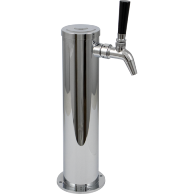 Single Tap Tower Kit | ABS Plastic | Intertap® Chrome Plated Faucet